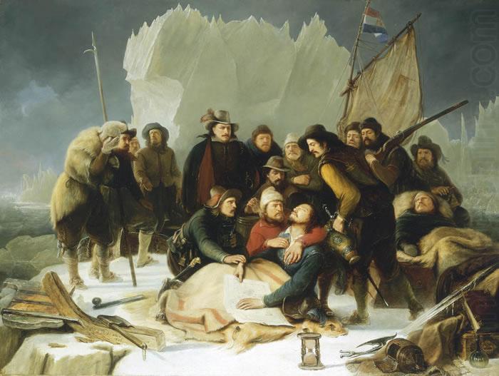 The Death of Willem Barentsz, unknow artist